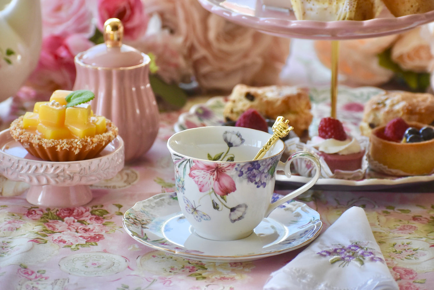 Wildflowers Teacup Gift Set