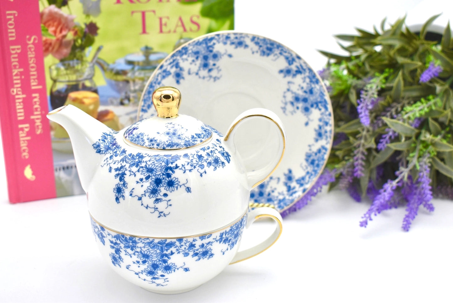 Petite Fleurs Tea for One Gift Set