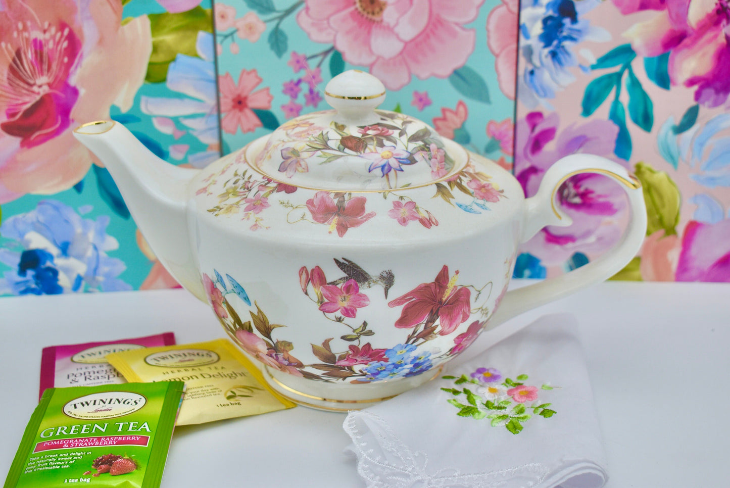 French Garden Teapot