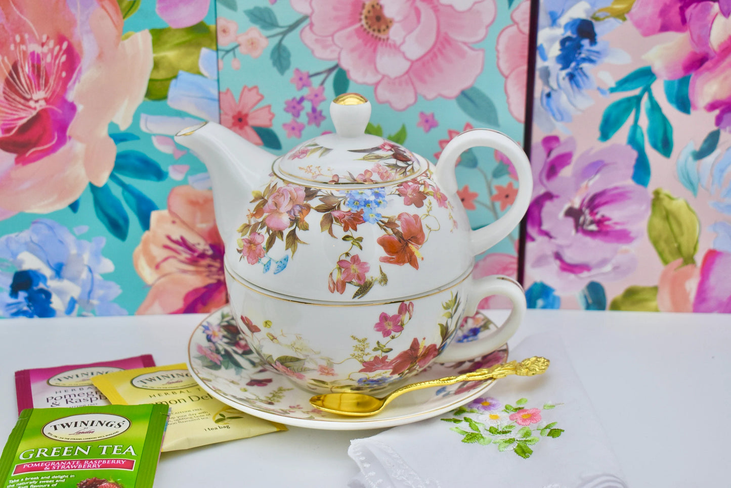 Hibiscus Tea for One Gift Set