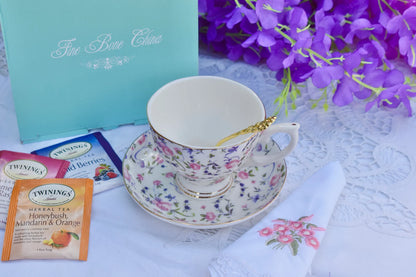 English Chintz Teacup Gift Set