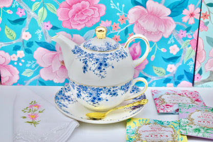 Petite Fleurs Tea for One Gift Set
