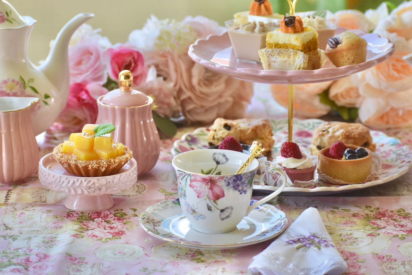 Wildflowers Teacup Gift Set