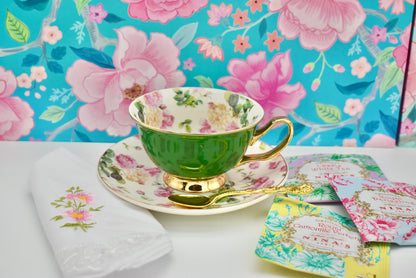 English Country Garden Teacup Gift Set