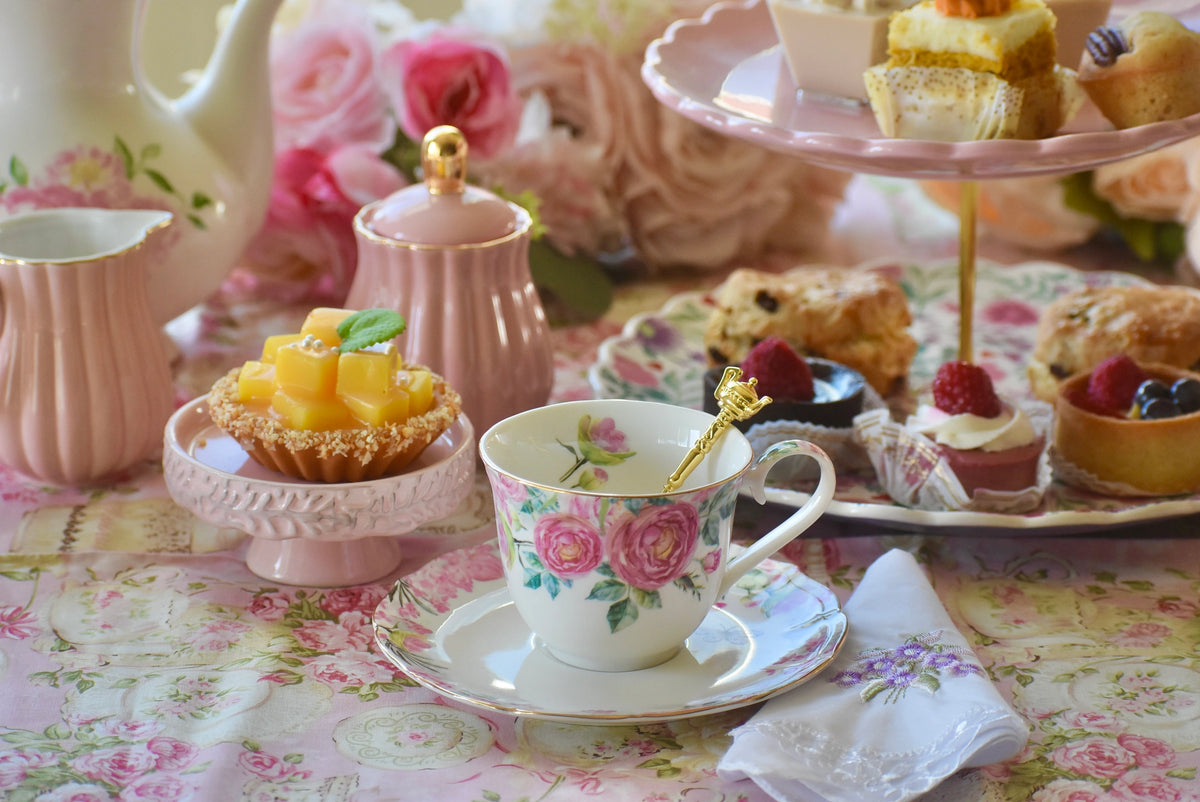 French Garden Teacup Gift Set