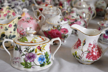 Mix and Match Sugar Bowl and Creamer Set