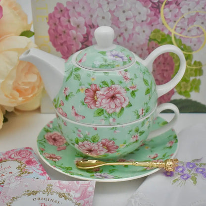 Chintz Mint Green Tea for One Gift Set