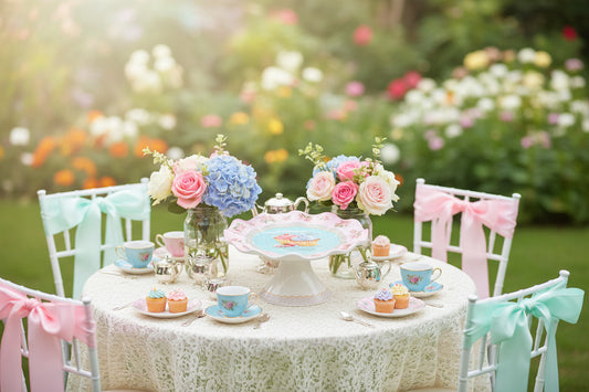 French Patisserie Cupcakes Pedestal Plate