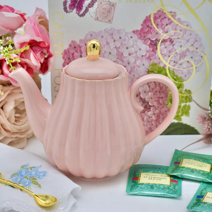Timeless Beauty Blush Pink Teapot