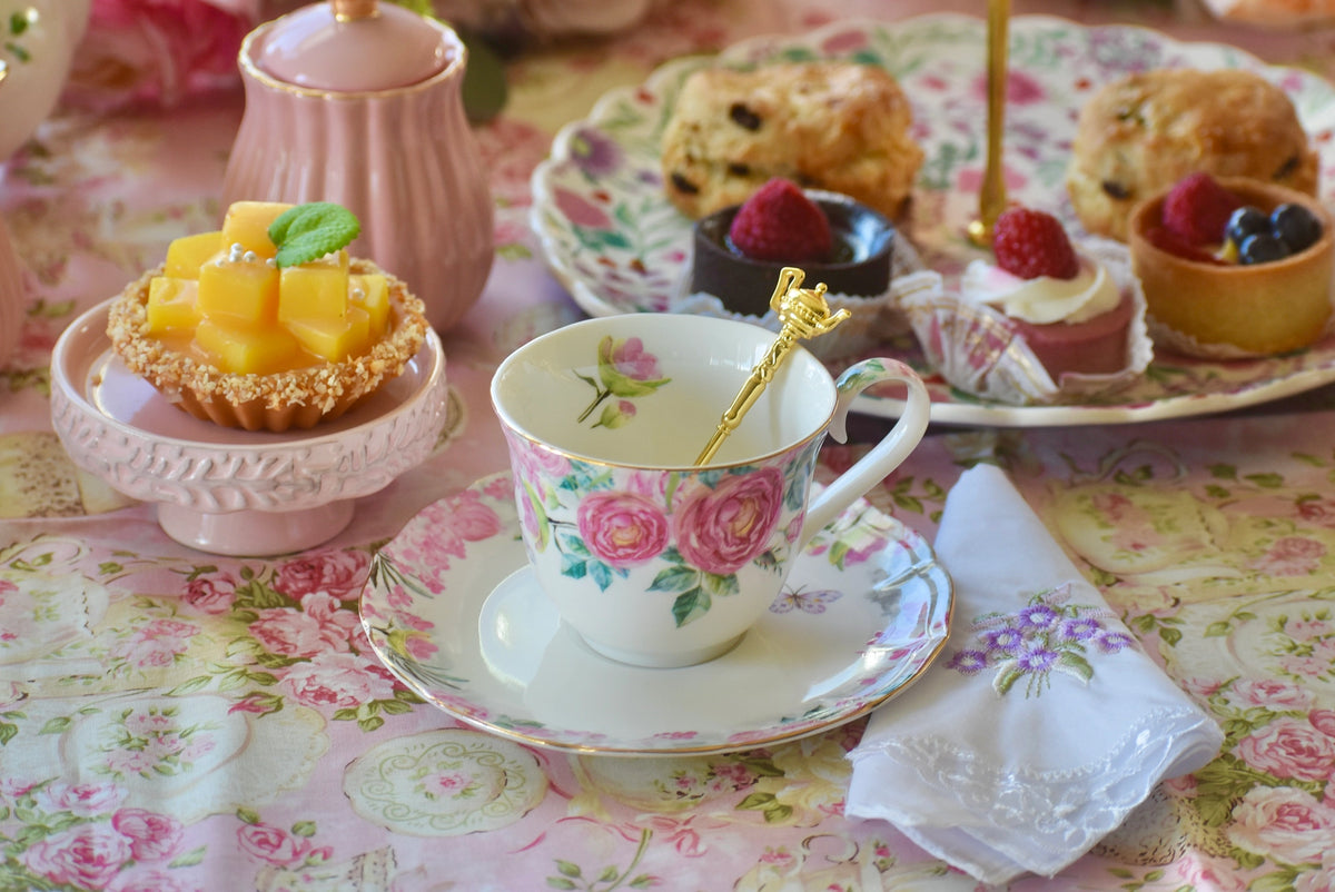 French Garden Teacup Gift Set