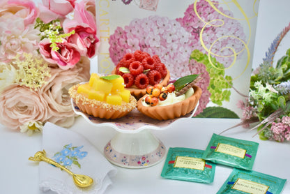 Pretty in Pink Pedestal Plate