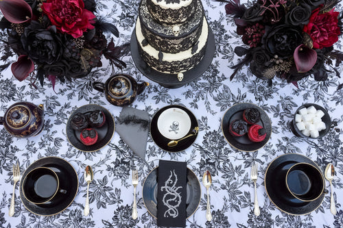 Skull and Bones Arsenic Teacup Gift Set