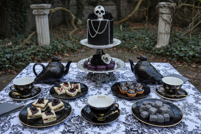 Skull and Bones Arsenic Teacup Gift Set