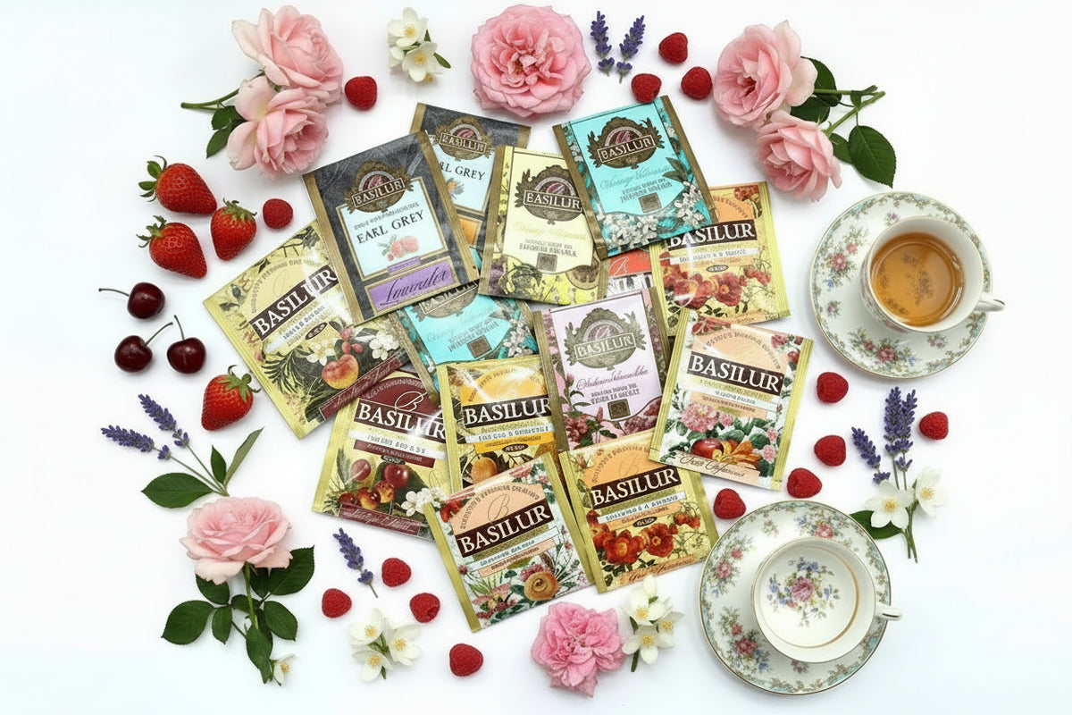 Beautiful Tea Packet Assortment