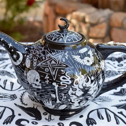 Witches Brew Divination Teapot
