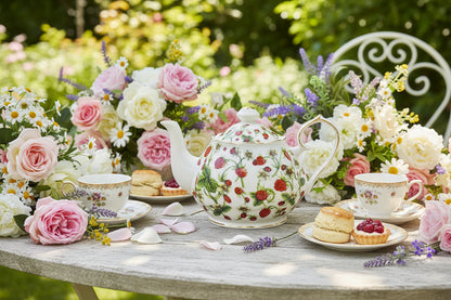 Farmers Market Strawberry Teapot