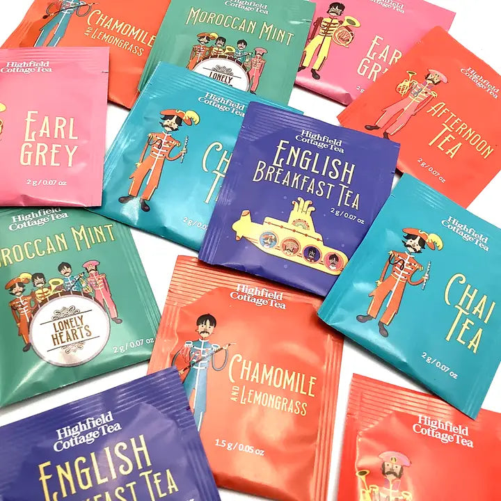 The Beatles Tea Packet Assortment