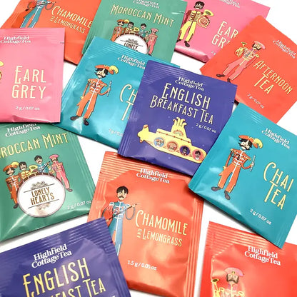 The Beatles Tea Packet Assortment