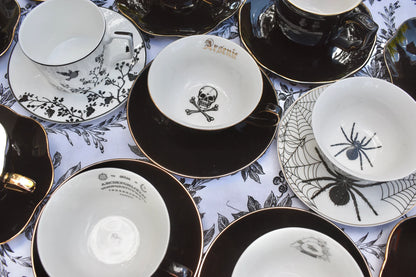 Skull and Bones Arsenic Teacup Gift Set