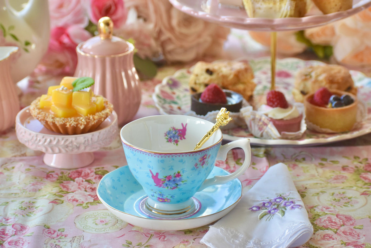 Honey Bunny Spring Teacup Gift Set