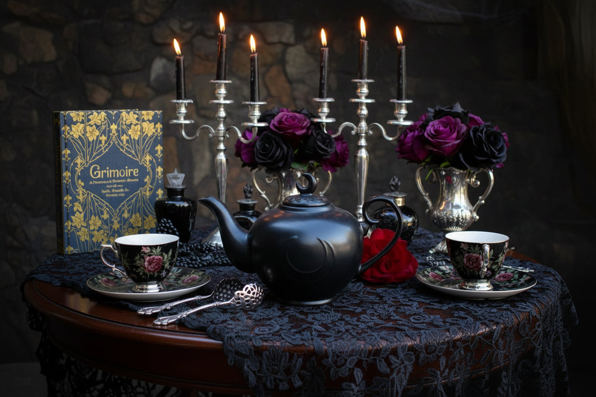 Moon Design Tea Set Moon Phases Teapot – All Little Cute Things