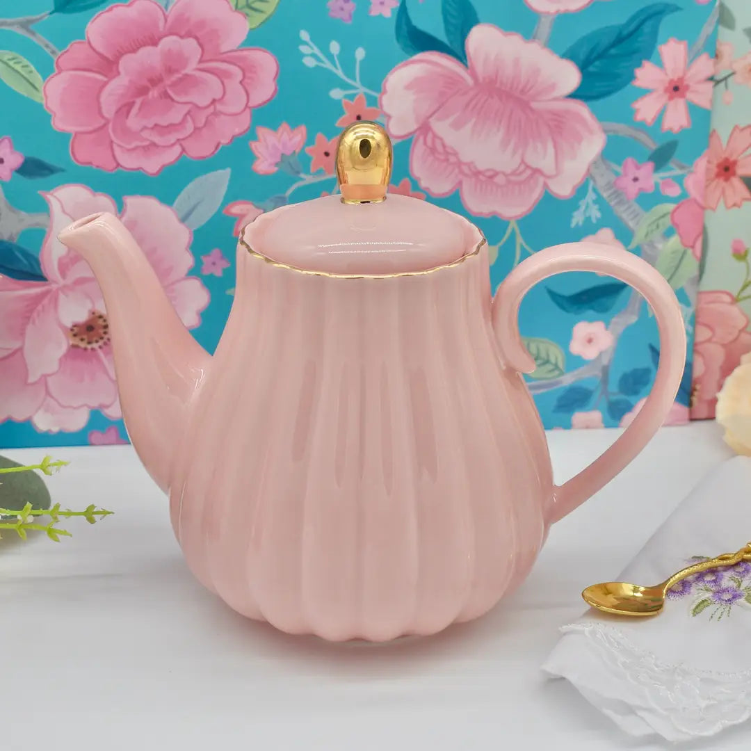 Timeless Beauty Blush Pink Teapot