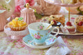 Country Rose Blue Teacup Gift Set