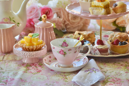 Country Rose Pink Teacup Gift Set