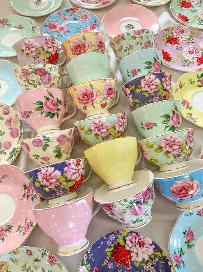 Mismatched Teacups