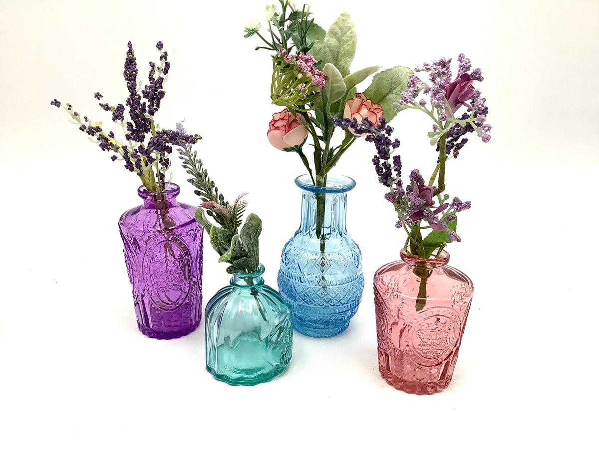 Assortment Apothecary Flower Vases