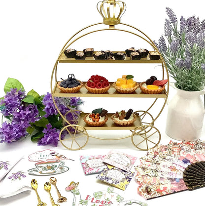 Princess Carriage Tiered Stand
