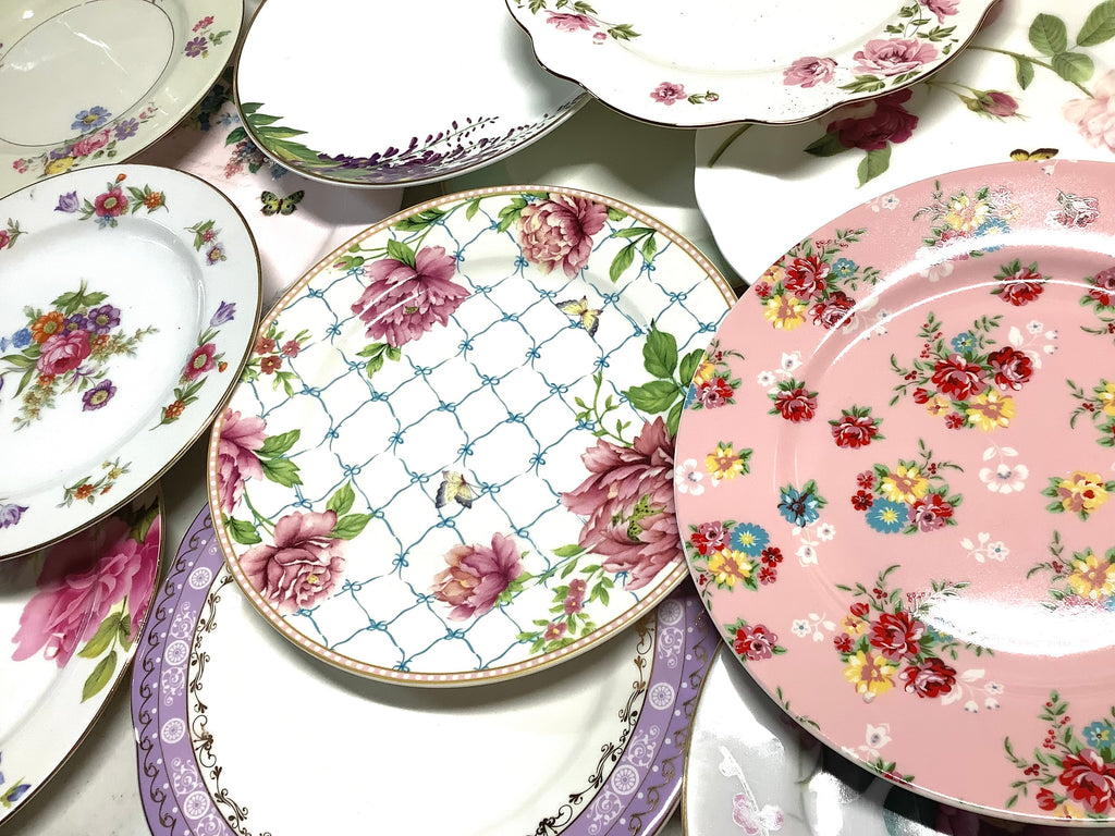 Mismatched Side or Salad Plates