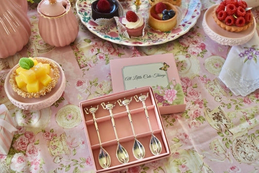 Silver Teapot Handle Teaspoon