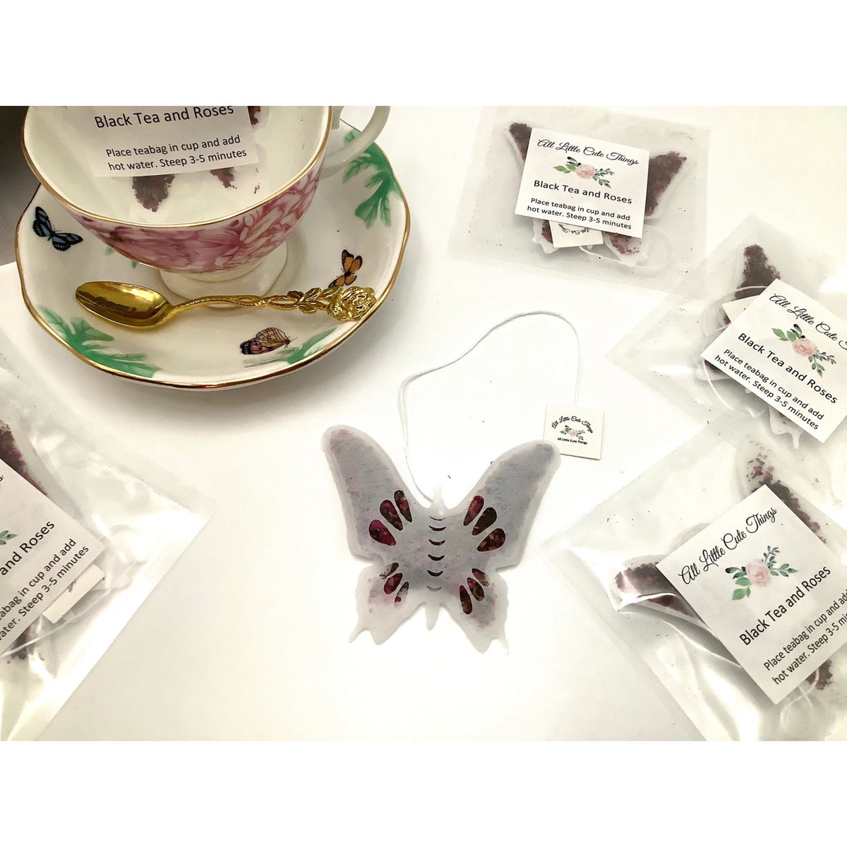 Butterfly Black Tea Roses