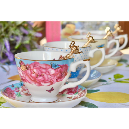 Gold Teapot Handle Teaspoon