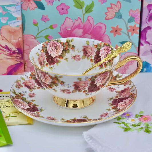 Bohemian Garden Teacup Gift Set