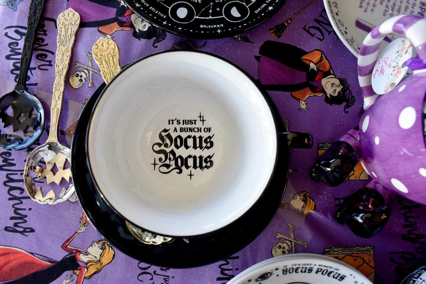 It's Just a Bunch of Hocus Pocus Teacup Gift Set