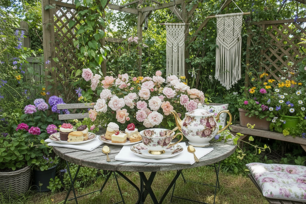 Bohemian Garden Teacup Gift Set
