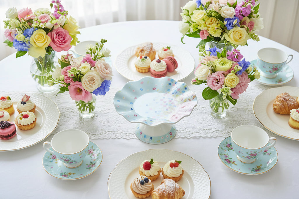 Bloom Pedestal Plate