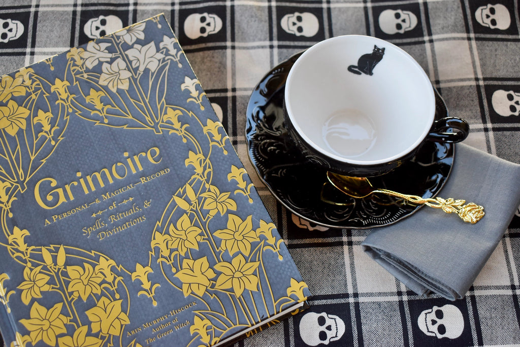 Black Cat Teacup Gift Set
