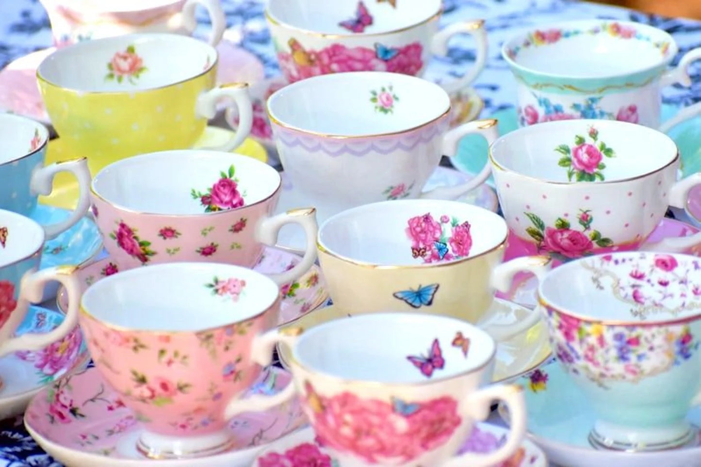 Mismatched Teacups