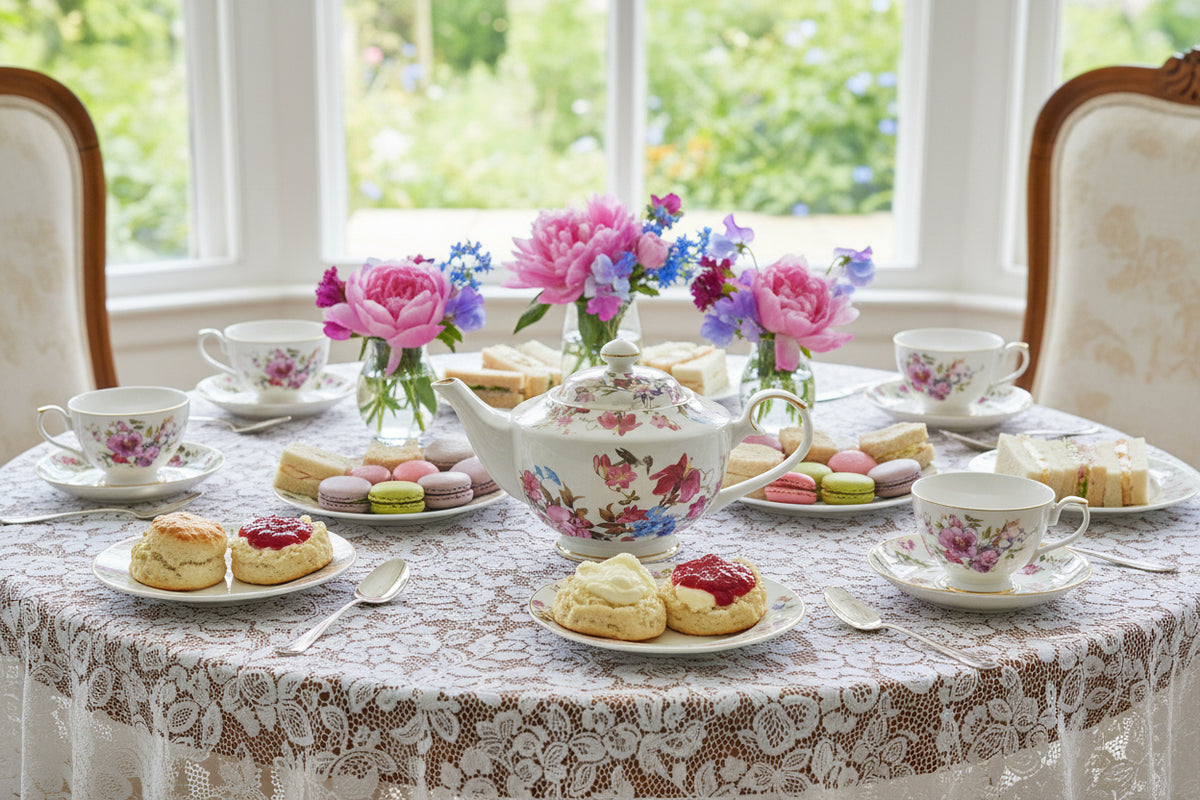 French Garden Teapot