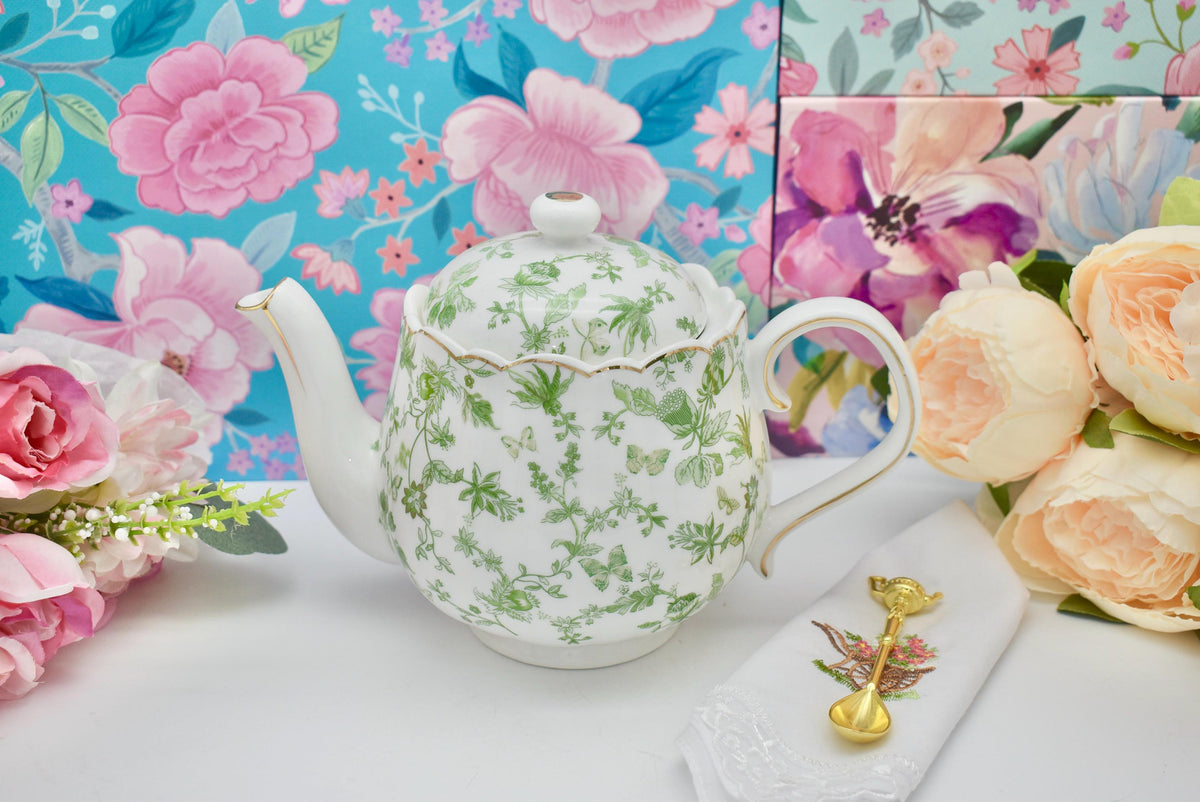 Herb Garden Teapot