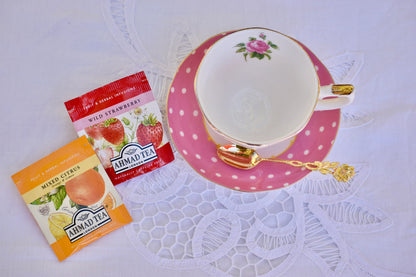Country Rose Cheeky Pink Teacup Gift Set