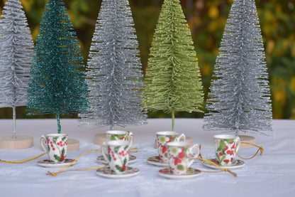 Tea Cup Ornament with Gift Box