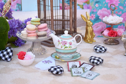 Peony Garden Tea for One Gift Set