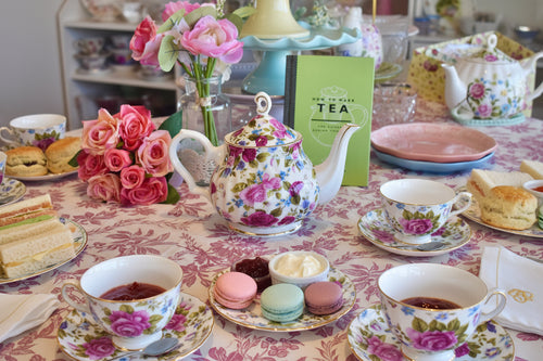 Violet Rose Chintz Teapot