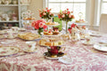 Regency Roses on Black Teacup Gift Set