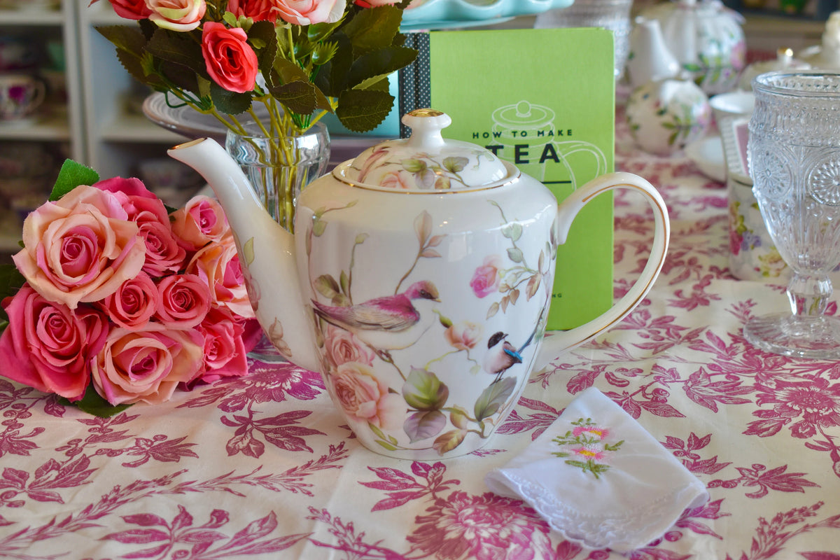 Magnolia Birds Teapot