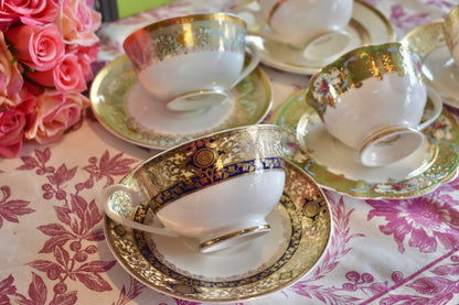 French Florentine with Blue Teacup Gift Set